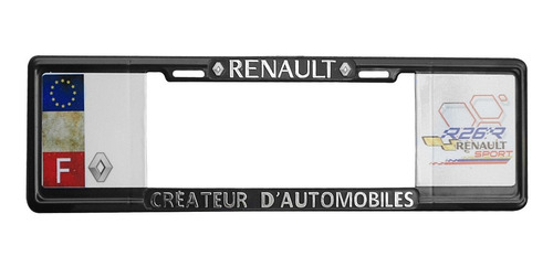 Portaplacas Europeo Renault Createur D Automobiles R26r