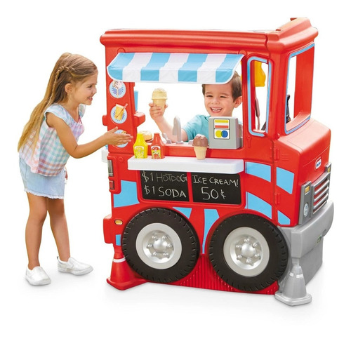 Little Tikes 2 In 1 Food Truck Refresh  650642mx