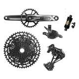 Kit Shimano Sram Sx Pedivela Alavanca Cambio K7 Mov. Central