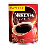 Nescafé Clasico Café 100% Puro Soluble, 1.2 Kg
