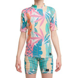 Combo Verano Nopal Camiseta Uv + Short Protección Uv Playa