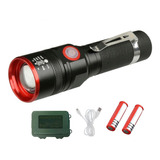 Linterna Tactica Gadnic 10000 Lumens Led Recargable Camping