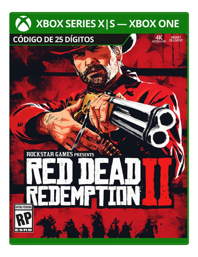 Red Dead Rendemption 2 Xbox One - Código De 25 Dígitos