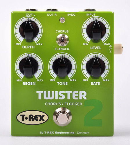 Pedal De Efecto T-rex Twister 2 Chorus Flanger 