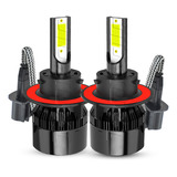 Kit Faros Luz Led H13 14000lm Para Jeep Haz Alta/baja