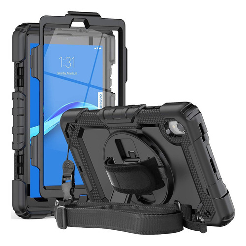 Funda Para Lenovo Tab M8 Hd Tb-8505x Con Soporte Para Bolígr