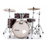 Bateria Pearl Export Exx Series Mahogany Burgundy 20¨,10¨,12