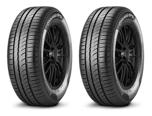 Dupla Llantas 185/70r14 Pirelli Cinturato P1 88h