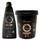 Kit Arvensis Cachos Shampoo 300ml + Geleia Alta Fixação 450g