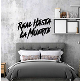 Vinil Decorativo Pared 58x90 Cms Anuel Real Hasta Regaeeton