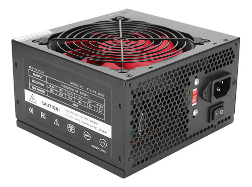 Fuente De Alimentación Silenciosa Para Pc, 400 W, Piezas De