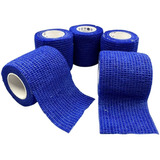 Bandagem Elástica Adesiva Flexível Atadura - 5cm - Kit 5 Un.