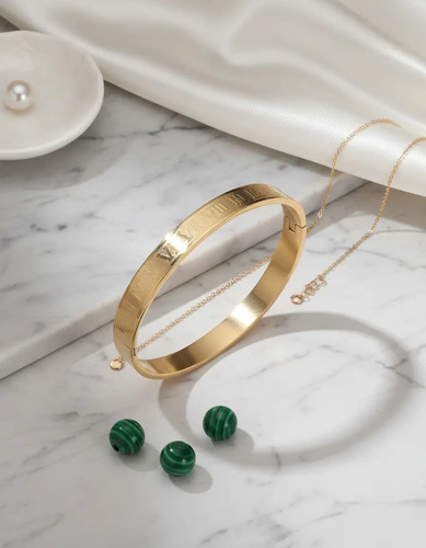 Pulsera Fashion De Acero Inoxidable Para Hombre Krasha | Meses sin interés