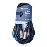 Cable Dmx Ampro P/ Iluminacion Ficha Canon Xlr3 (7.5mts) Mc1