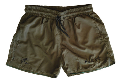 Short De Hombre Deportivo Gym Fit Alpha Fuark Microfibra