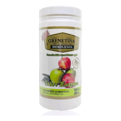 Pretty Bee Grenetina Hidrolizada 100% Natural 500 Grs Pre Sabor Manzana | MercadoLibre