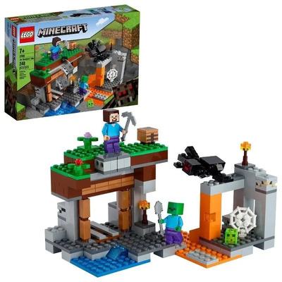 Kit De Construcción Lego Minecraft La Mina Abandonada 21166 | Envío gratis