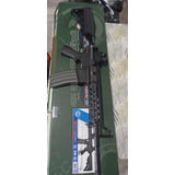 Rifle Airsoft Carabina G&g Cm16 Raider Long Black Electrica