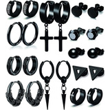 Kit Arete Candonga Piercing Hombre Mujer Acero Inoxidable