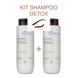 Kit C 2: Shampoo Antirresíduos Detox Natura Lumina 300ml 