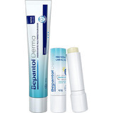 Kit Bepantol Derma Hidratante  40g E Protetor Labial 4,5g