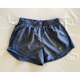 Nike. Short Gym Runing Celeste Oscuro. Mujer. Talle S