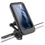 Soporte Moto Bici Celular Funda Impermeable Tactil Brazo