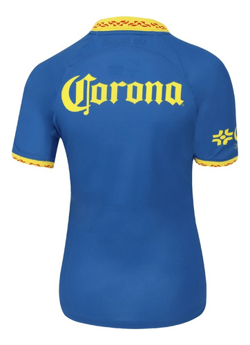 Jersey Playera Azul América Dama Visita Mujer 2023/2024