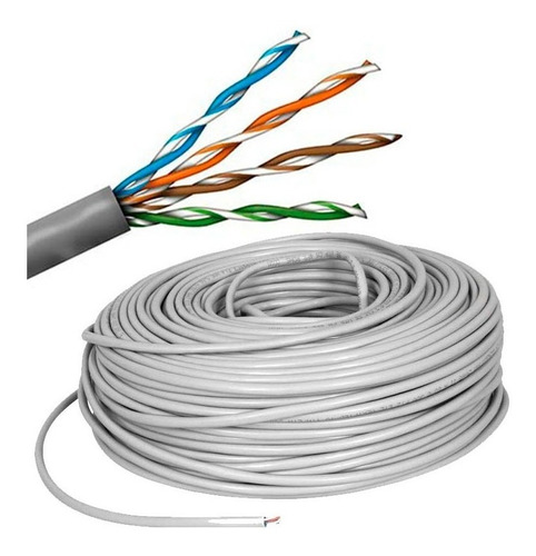 Cable Utp Cat 5e 100% Cobre Red Internet 5m