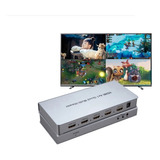 Multi Viewer Switch Hdmi 4x1 1080p High Multiviewer