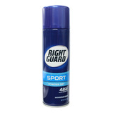 Right Guard Aerosol Sport Powder Dry Antitranspirante, 6 Oz