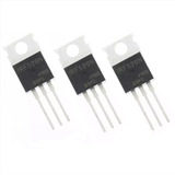 3 X Transistor Mosfet Irf520, Canal N, 9.2a, 100v, To-220