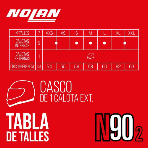 Casco Moto Rebatible Nolan Doble Visor N90-2 Highline N-com
