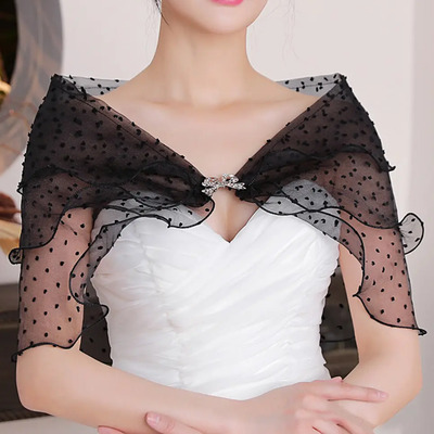 Capa Nupcial Cómoda De Llevar Para Vestidos Sin Mangas