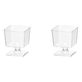 Miniware - Mini Vasos De Plástico Duro Para Aperitivos Y Pos