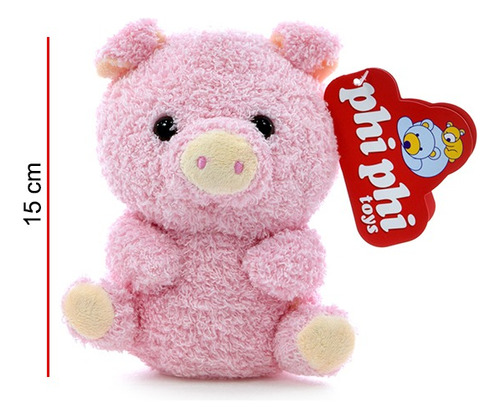 Phi Phi Toys Peluche Animalito Sentado De 15cm 1699