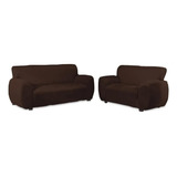 Capa De Sofa King 2e3 Lugares Coladinha Malha Gel