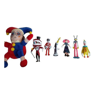 Figuras Amazing Digital Circus Pomni Jax Kaufmo Caine Kinger | Envío gratis