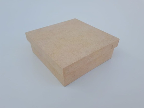 Caixas Tampa De Sapato 12x12x5 Em Mdf No Cru - 25 Unidades