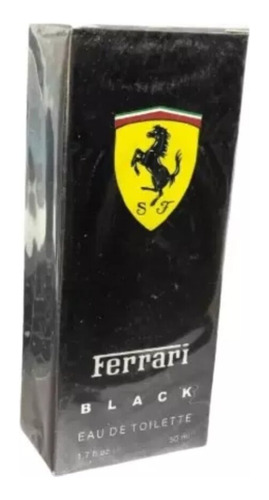 Perfume Ferrari Black - Spray - Contratipo - Eau De Toillete - 100 Ml