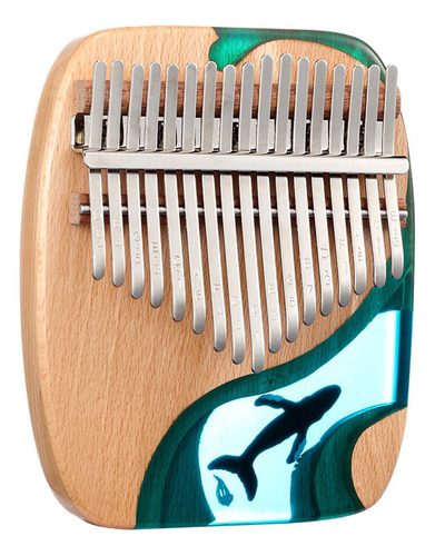 Instrumento De Piano De Dedo Finger Beech Keys Kalimba Mu