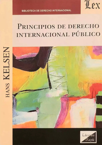 Principios De Derecho Internacional Publico Kelsen