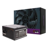 Fonte Mancer Thunder 500w Bronze 80 Plus, Mcr-thr500-bl01 Cor Preto 100v/240v