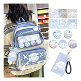 Nuevo Conjunto De Mochilas Periféricas Kawaii Cinnamoroll Sa