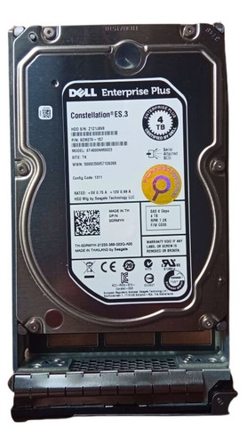 Hd Dell Original 4 Tb 7,2k Sas 3,5' Para T420, T610