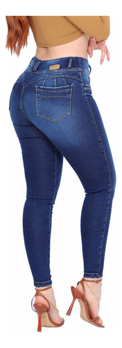 Umarah® Jeans Mujer Mezclilla Stretch Levanta Pompa Bo55