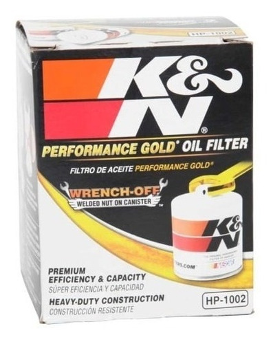 Filtro De Aceite Hp K \u0026 N Chevrolet Tahoe 2014-22 Foto 2