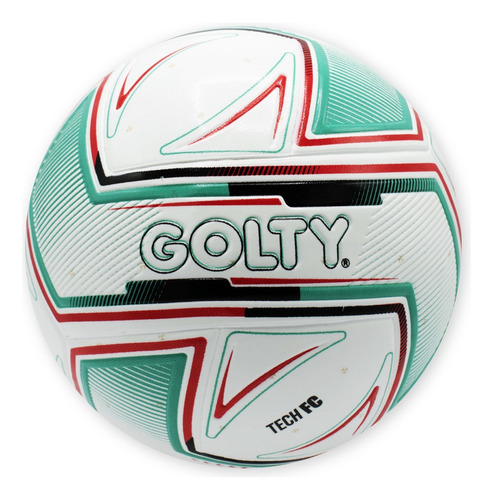 Balón De Fútbol Sala Competencia Golty Tech Fc Color Amarillo