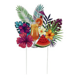 Loro De Corte Hawaiano Para Decoración De Fiesta