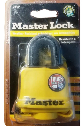 Candado Master Lock - Cubierta Anti Fuego - 44mm Usa